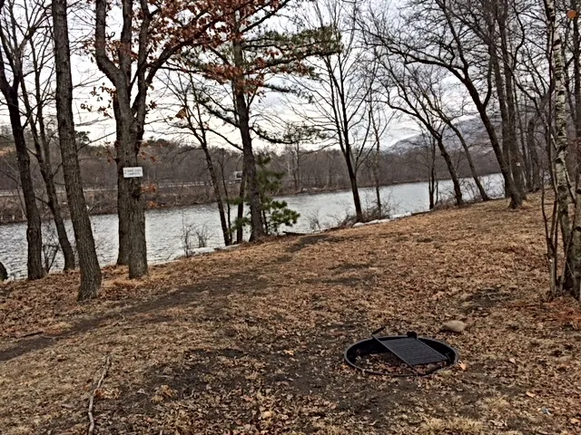 ADA Campsite at Riverview. Just one of the many sites to rent for primitive camping at Riverview Park!